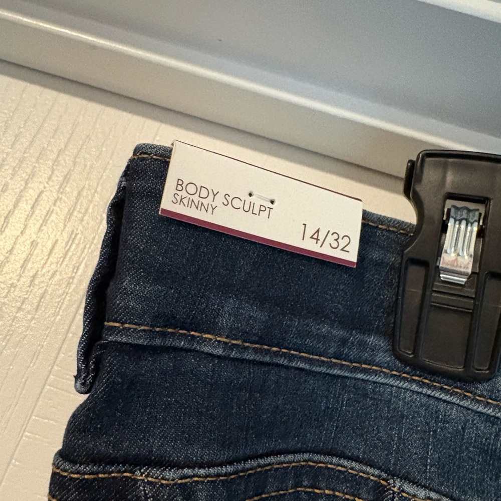 Vintage America Deep Indigo Skinny Jeans - Picture 7 of 8